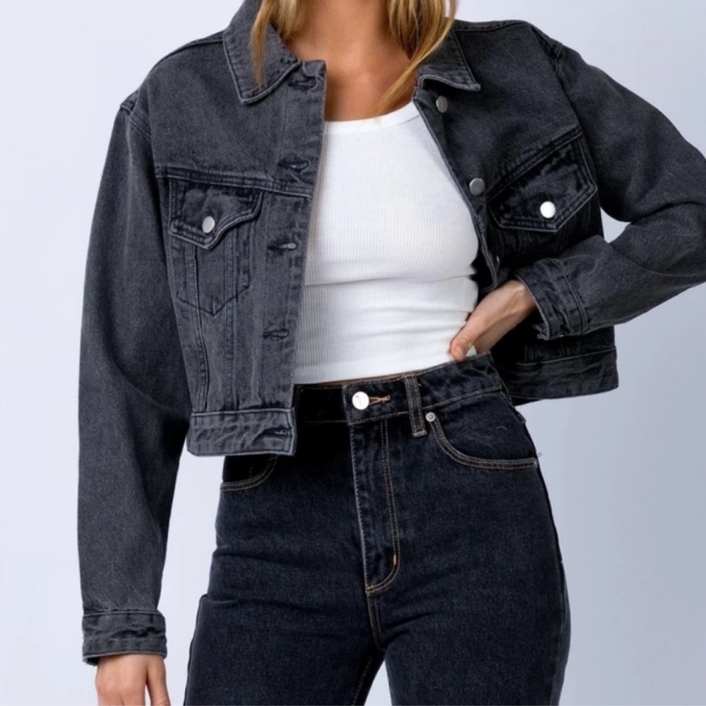 Princess Polly Easton Jacket Black